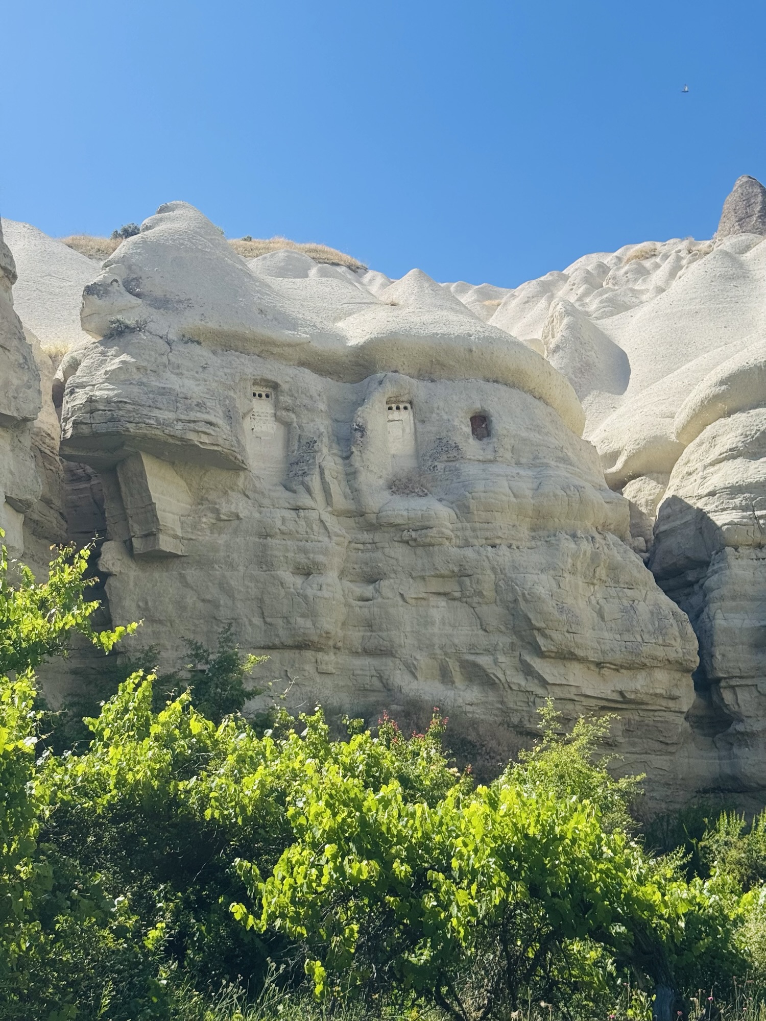 Rock formations in Love Valley Cappadocia