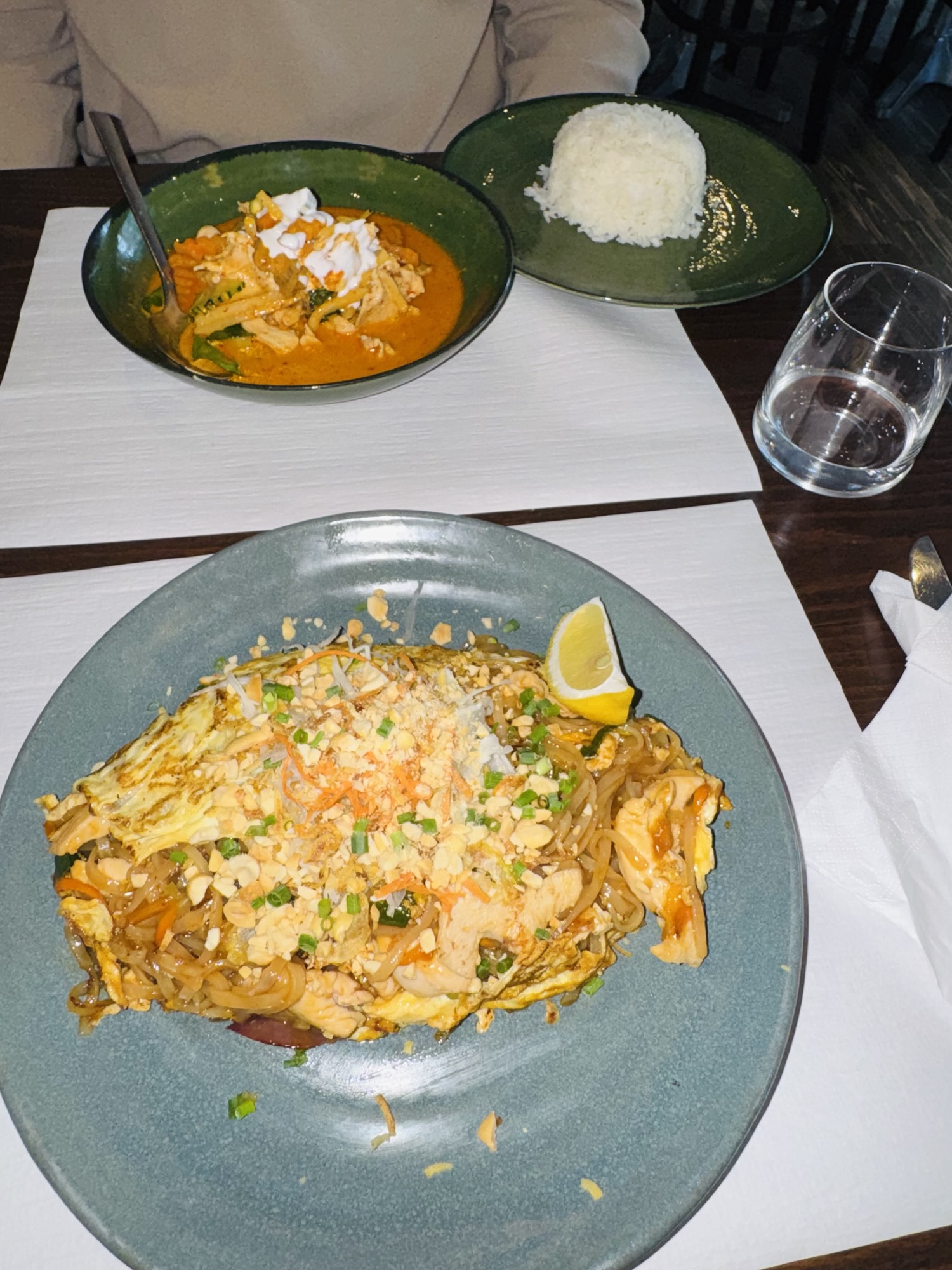 Dishes from Prik Thai in Lucerne