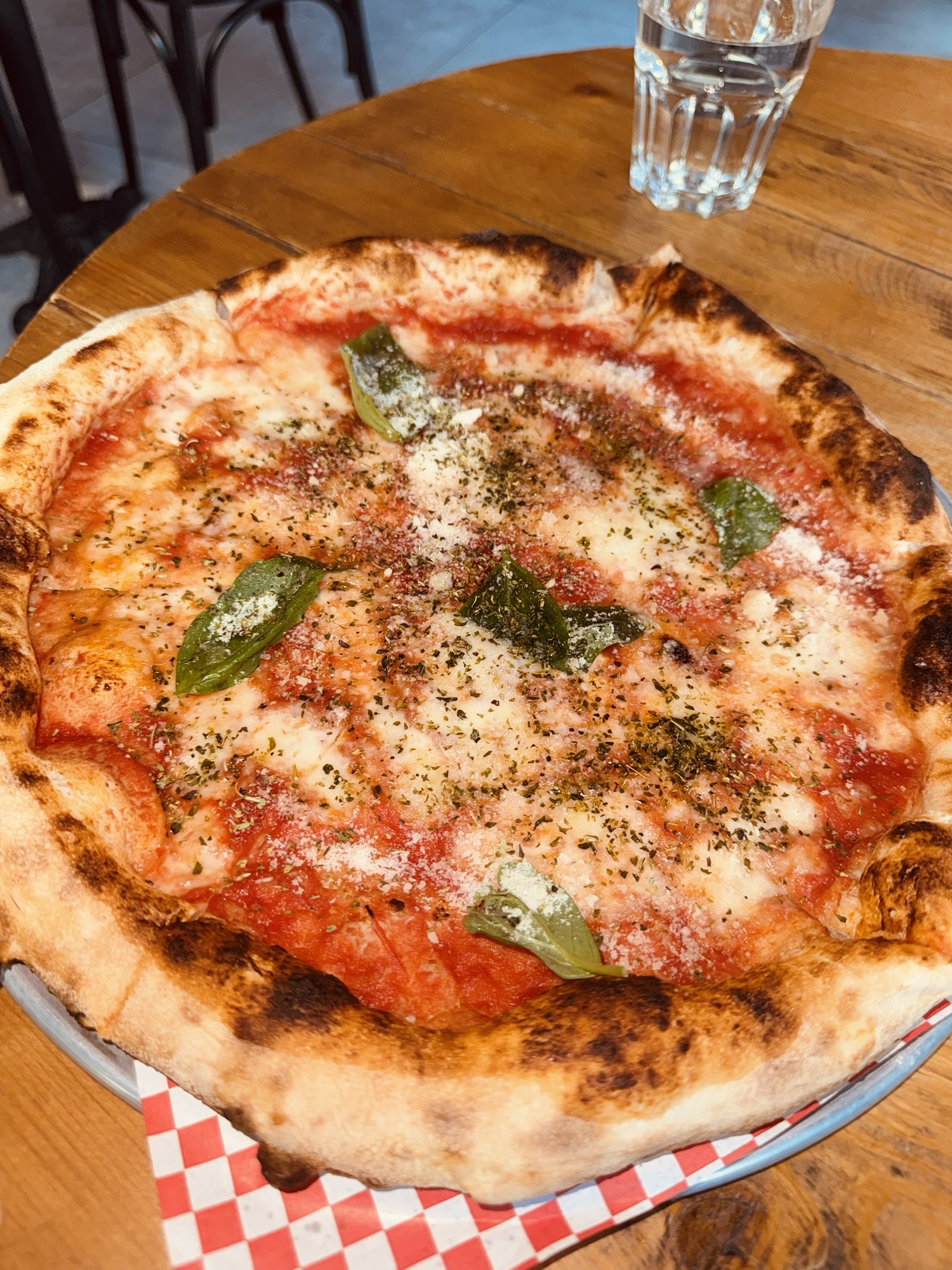 Pizza from Crustopia in Lucerne Switzerland