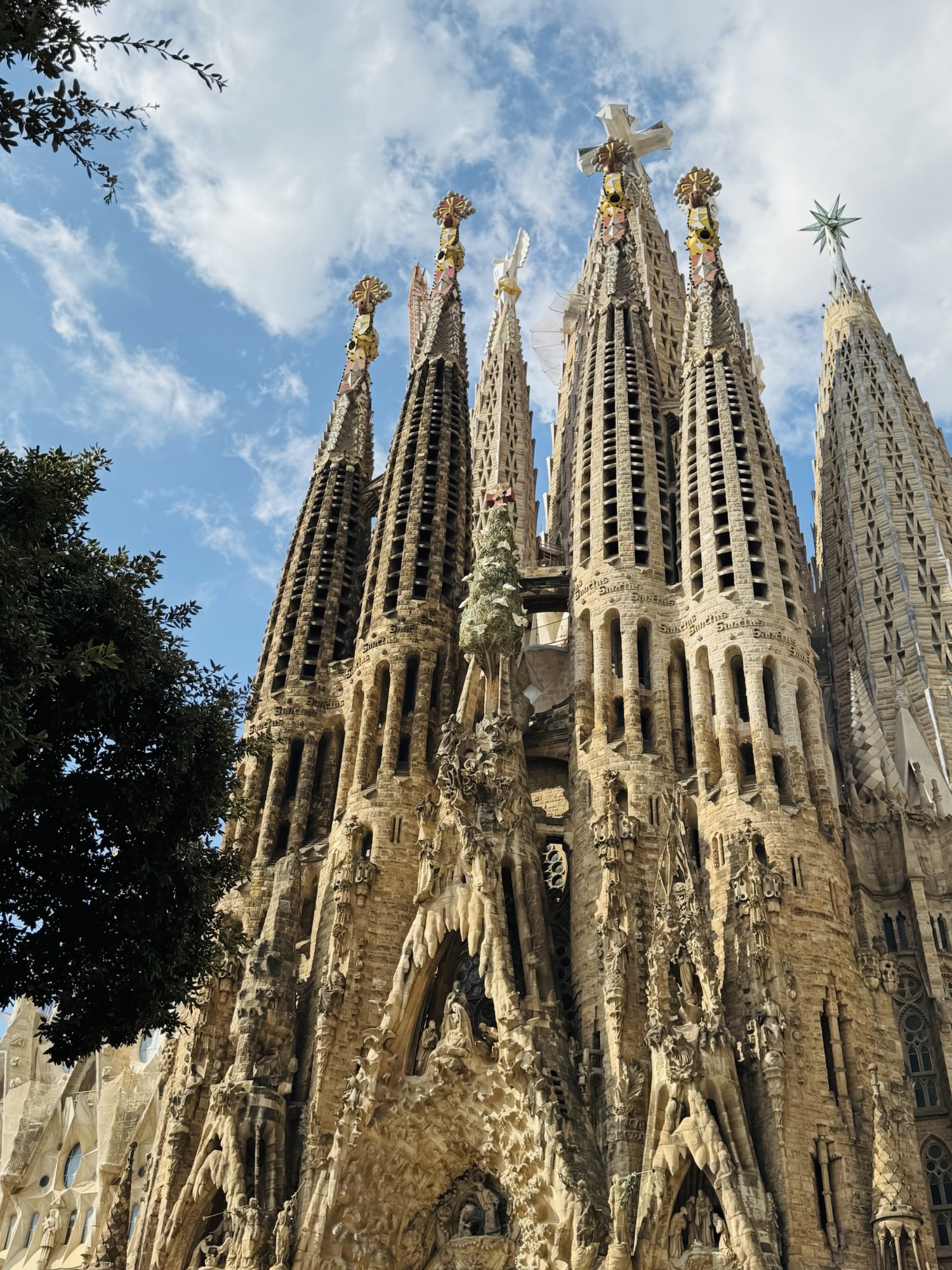 La Sagrada Familia in Barcelona Spain