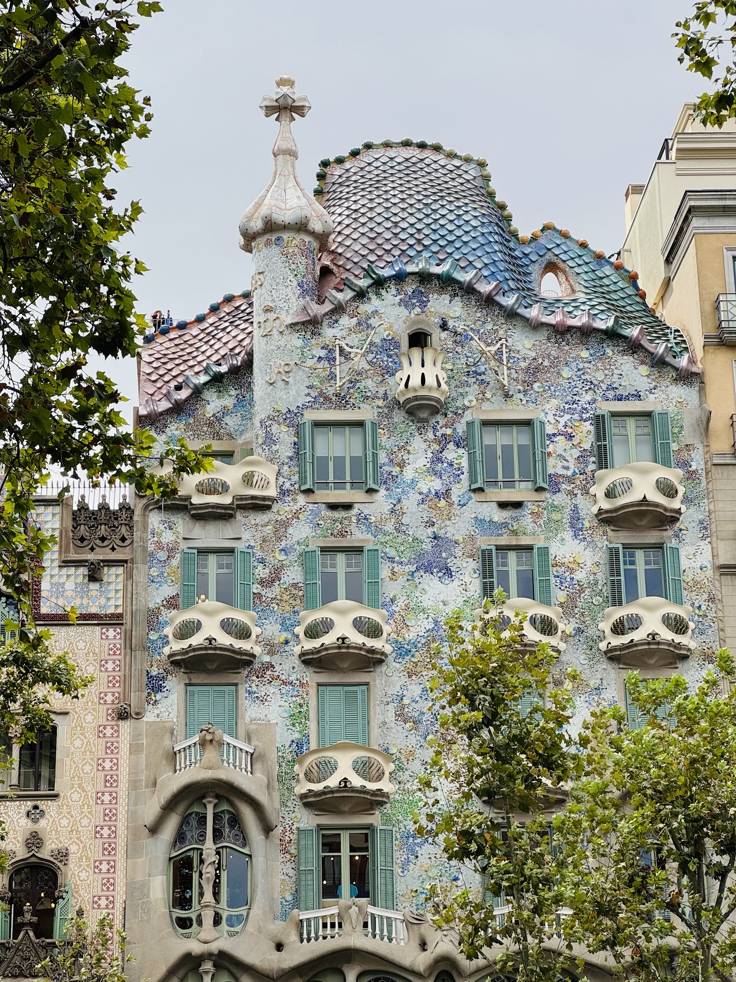 Casa Batlló in Barcelona Spain