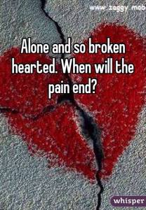 brokenhearted