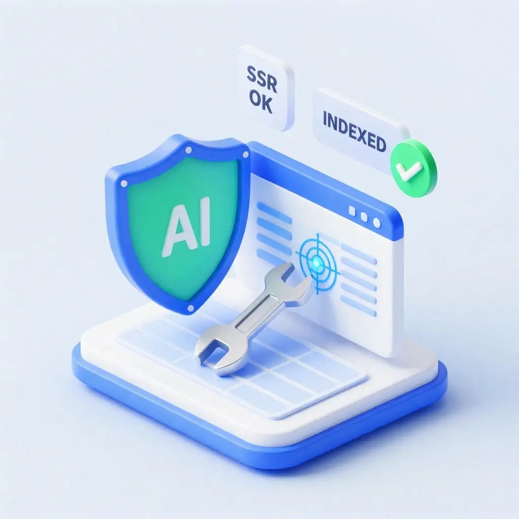 กู้ชีพเว็บที่สร้างด้วย AI ให้ติด Index บน Google