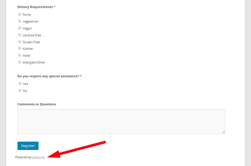 General Settings Weforms Pro - Best Nature Designs in Retina