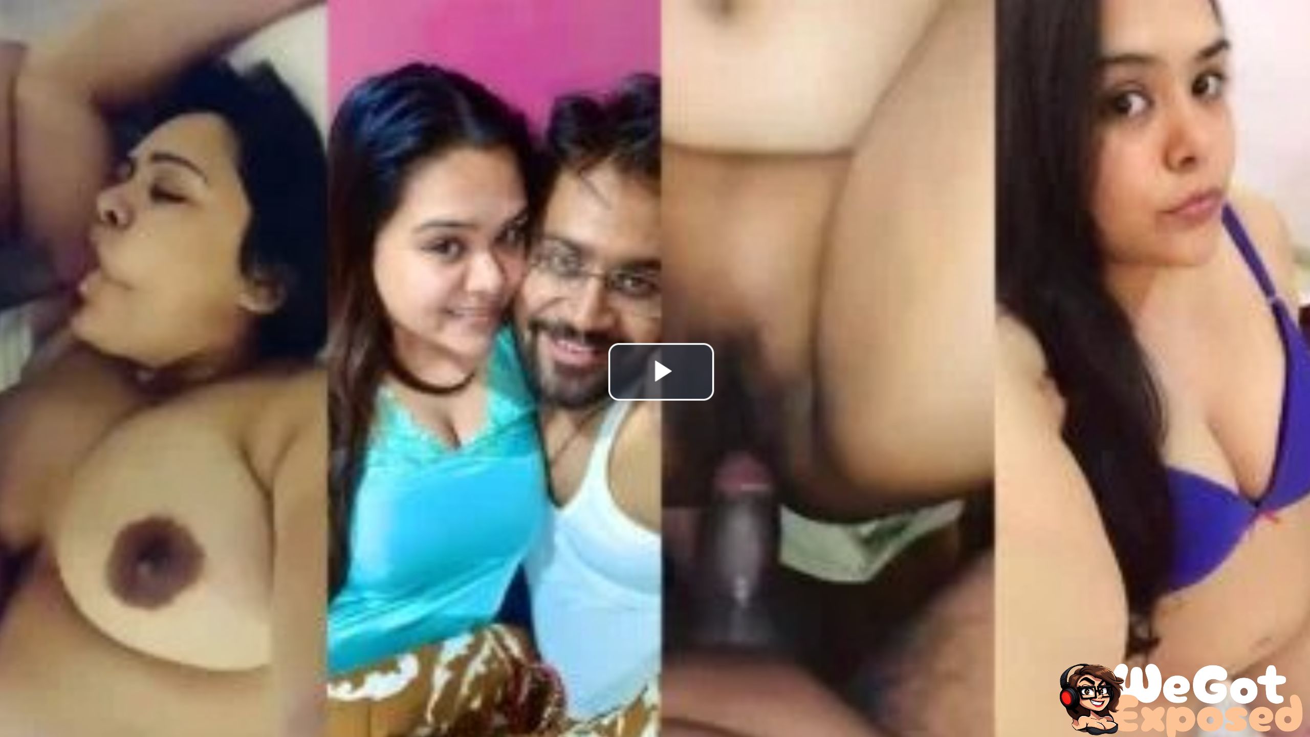 Desi Big Boobs Girlfriend Saying Fuck Harder, Viral Video