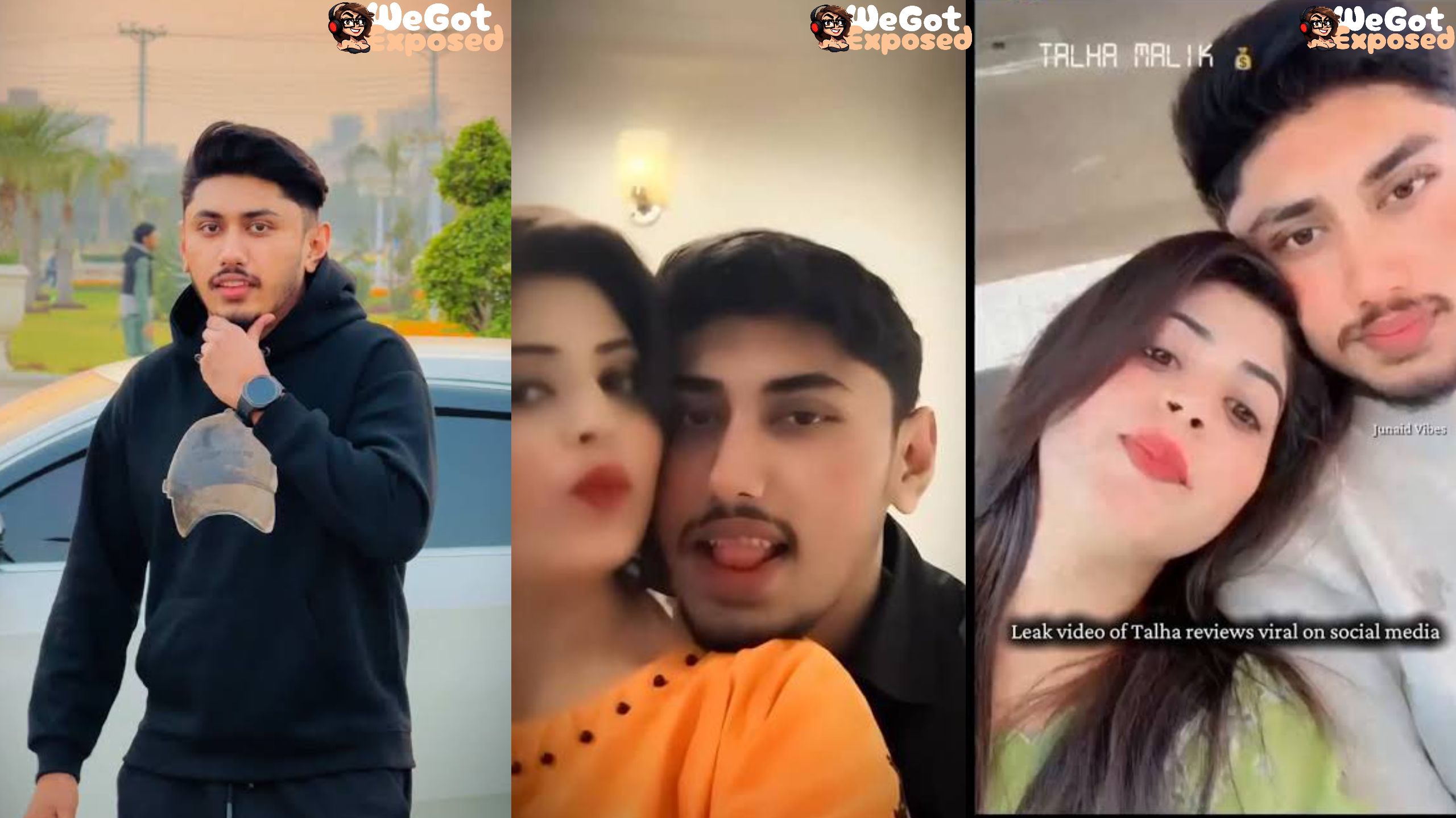 Viral Pakistani  Influencer Talha Reviews Leaked MMS Video