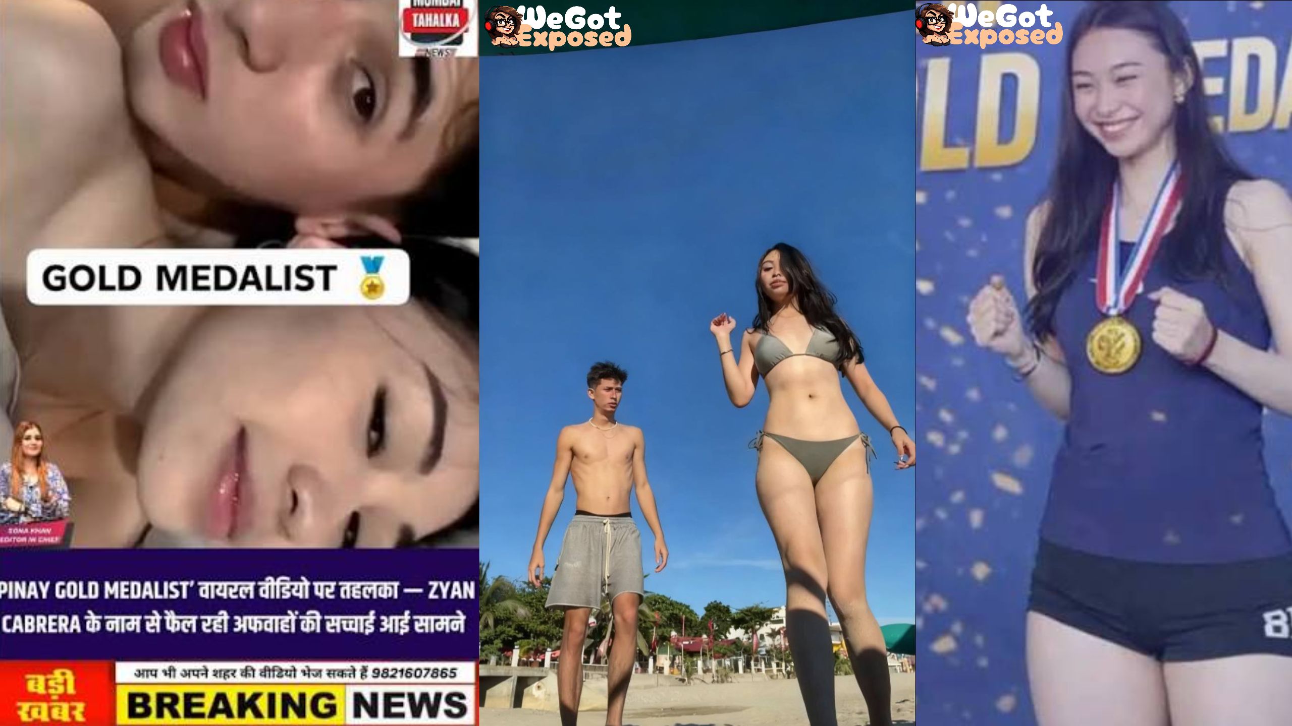 Gold Medalist Zyan Cabrera Leaked Video Viral