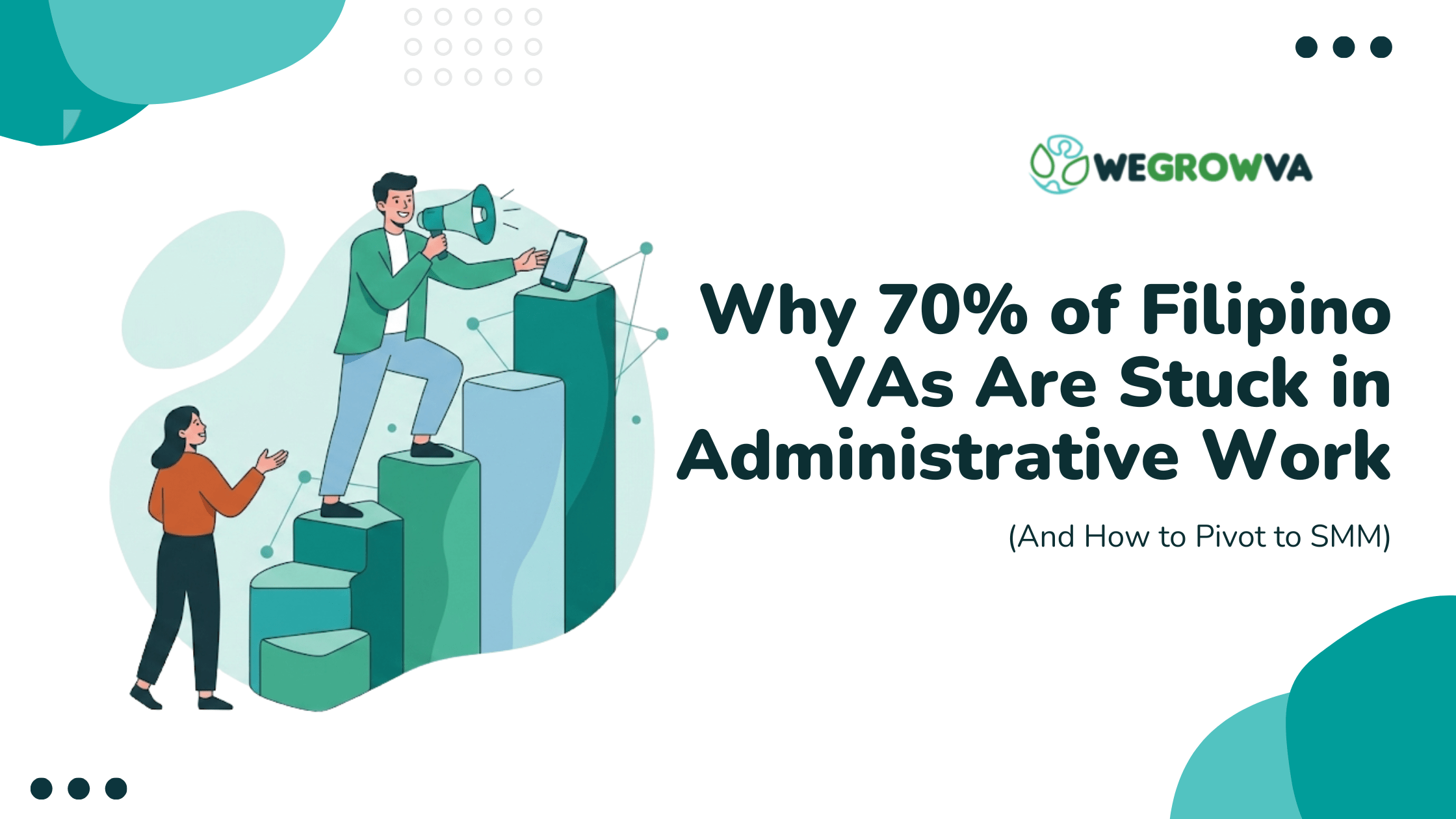 Why 70% of Filipino VAs Are Stuck in Administrative Work (And How to Pivot to SMM)