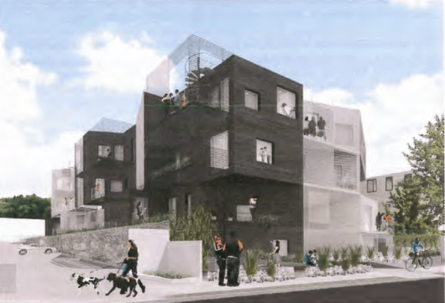 Proposed condo building at 1028 N. Kings Rd.