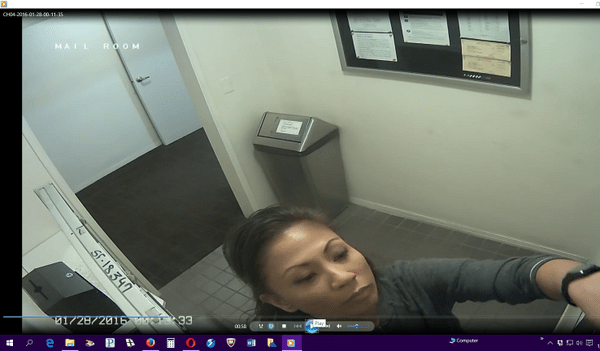 Woman breaking into mailboxes at 1010 N. Kings Rd.