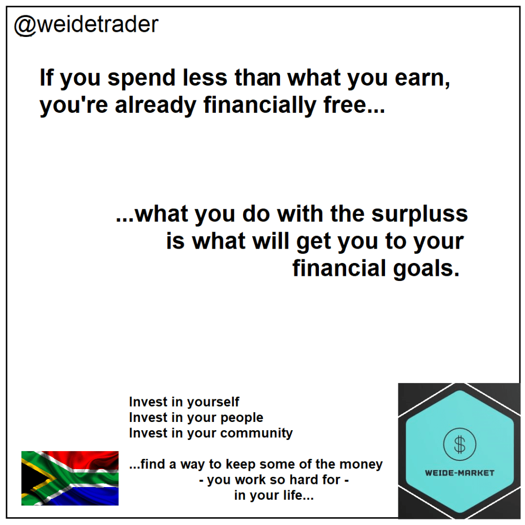 Spend less than you earn
