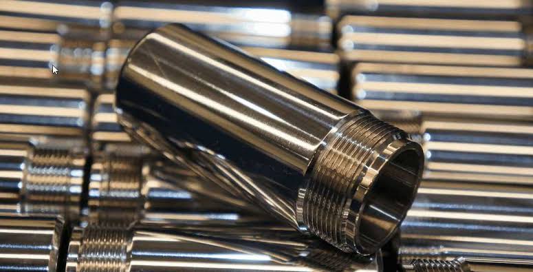 Plated metal tubes