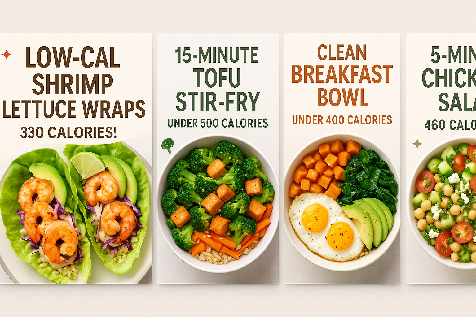 5 Healthy Recipes Under 500 Calories (That Actually Taste Good)
