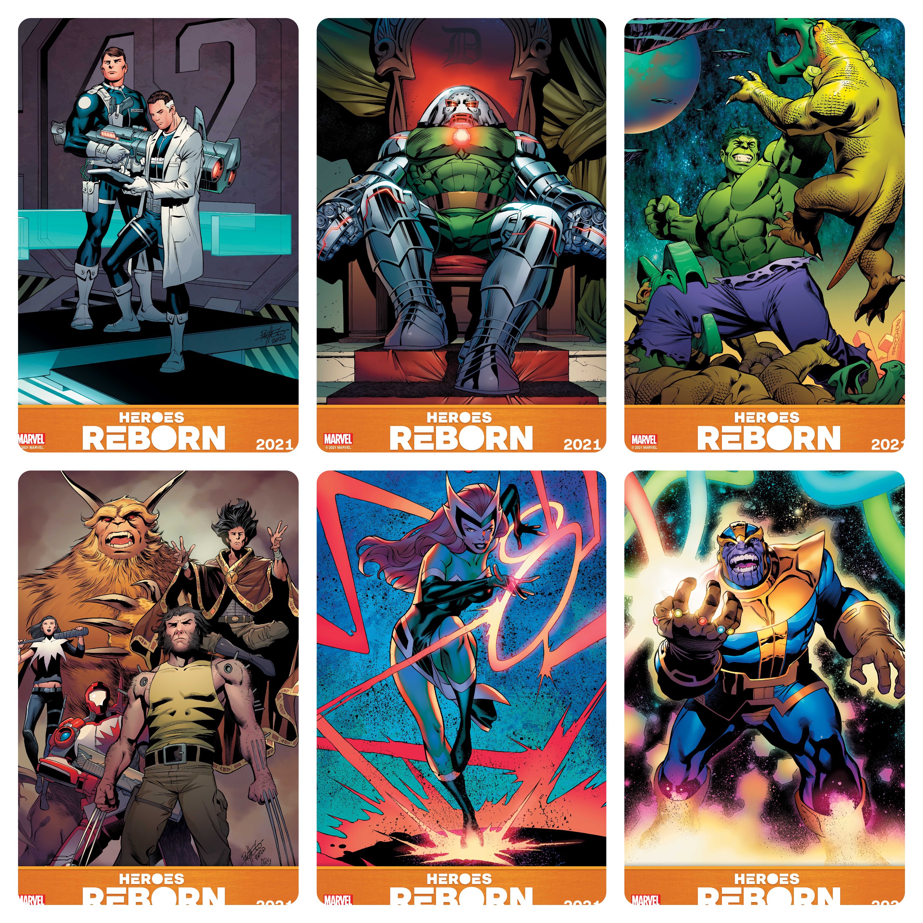 Heroes Reborn 2021 – Weird Science Marvel Comics