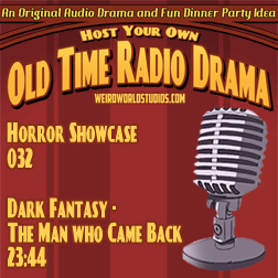 Audio cover for Dark Fantasy - The Man Who Came Back