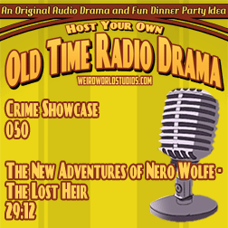Audio cover for The New Adventures of Nero Wolfe - The Lost Heir