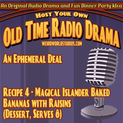 Recipe - Magical Islander Baked Bananas with Raisins