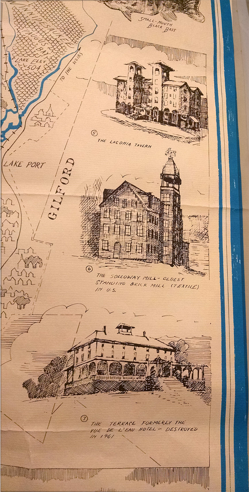 Map Of Lake Winnisquam