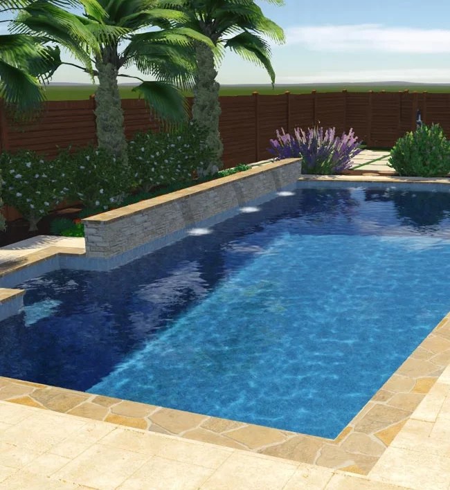 Weisz Selection - 3D pool design