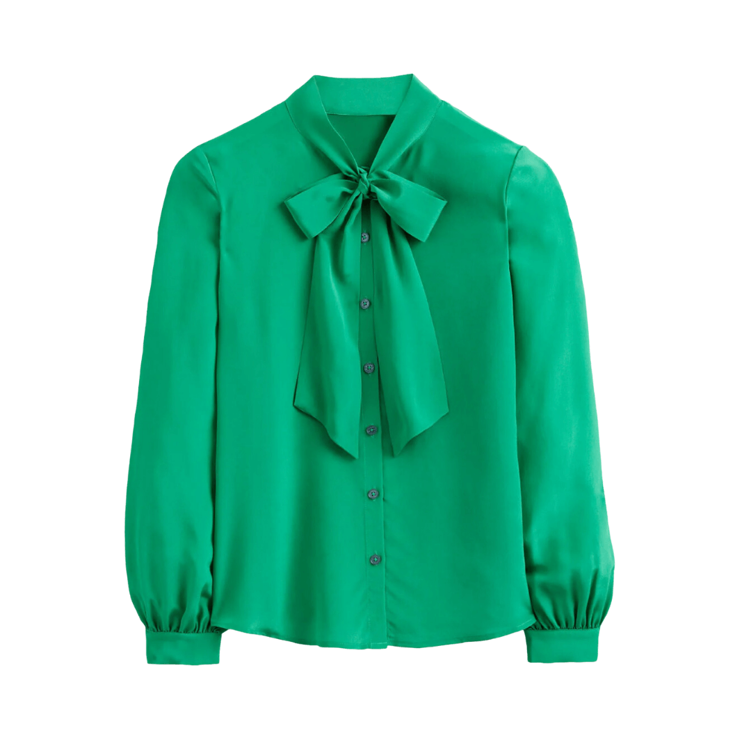3 Chic Ways to wear Pussy Bow Blouses this Autumn