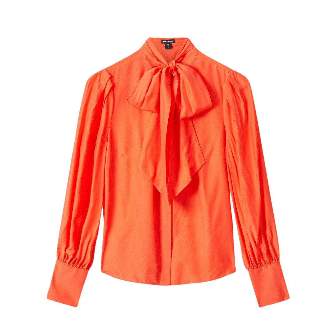 3 Chic Ways to wear Pussy Bow Blouses this Autumn