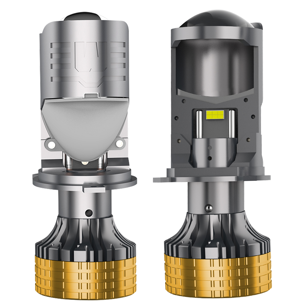 T90pro Series | H4/9003/HB2 High Power 80W/110W 12V-24V Hi/Lo Beam Mini Projector Lens LED Headlight Bulbs