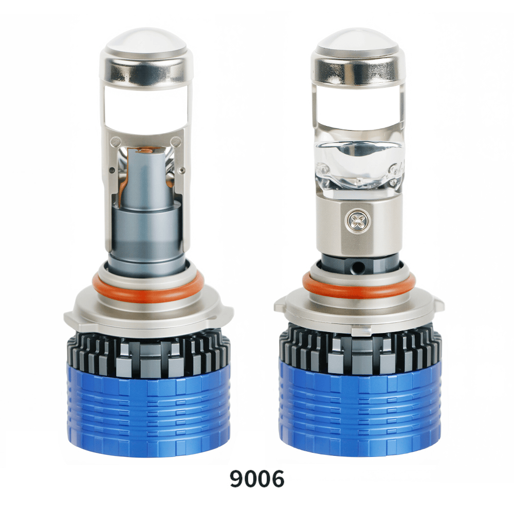 T81 Series | Super Bright 84W 8400LM Mini Projector Lens LED Headlights H4 H7 H11 9005 9006 Auto Projector Headlight Bulbs