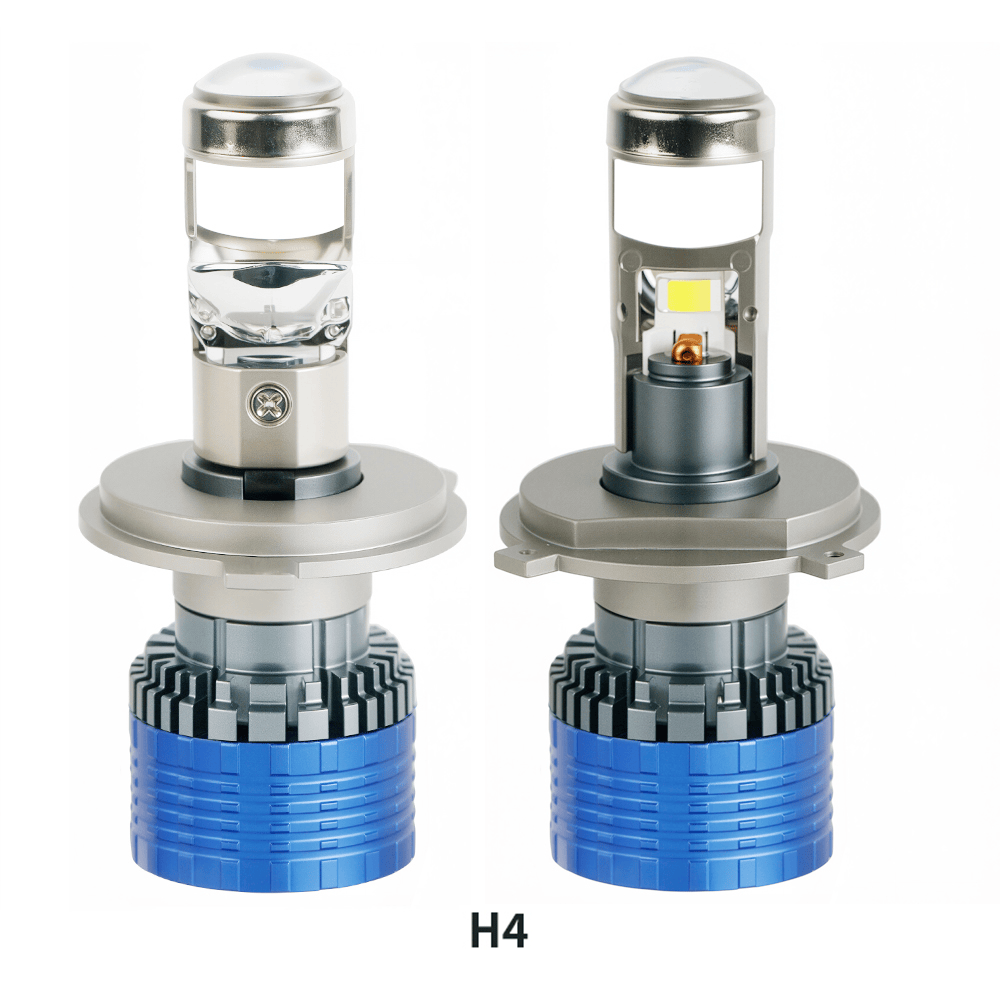 T81 Series | Super Bright 84W 8400LM Mini Projector Lens LED Headlights H4 H7 H11 9005 9006 Auto Projector Headlight Bulbs
