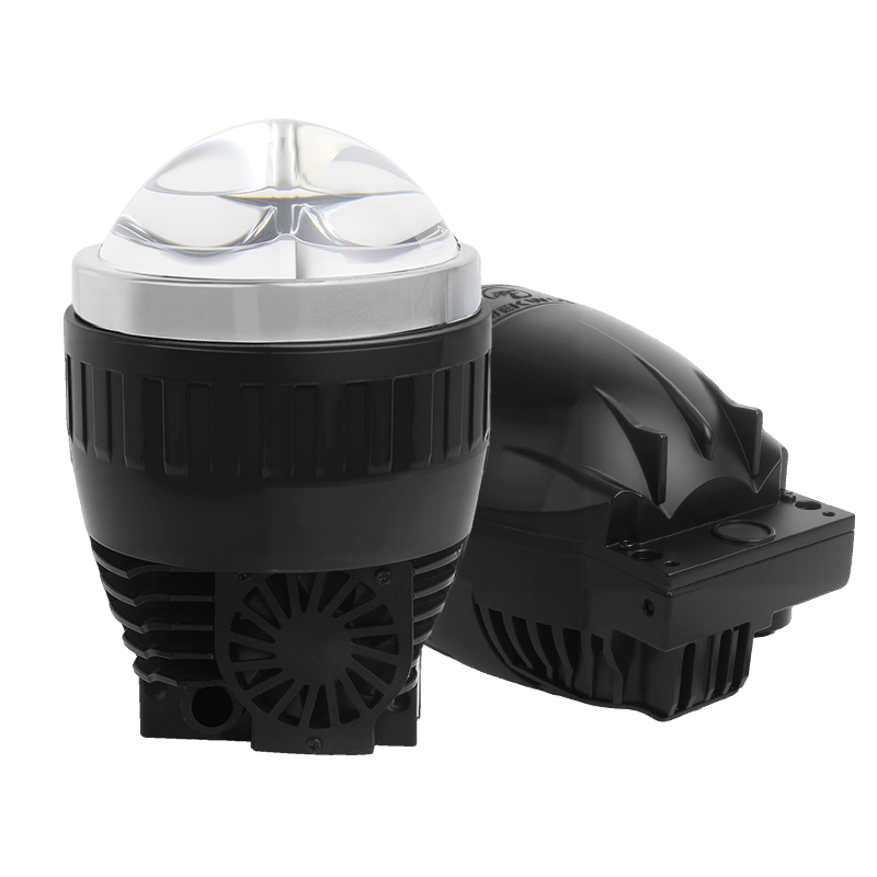 W300F Series | Wholesale 3-inch Dual Direct with Fan Dual-Beam Bi Projector Lens LED Fog Light for Car