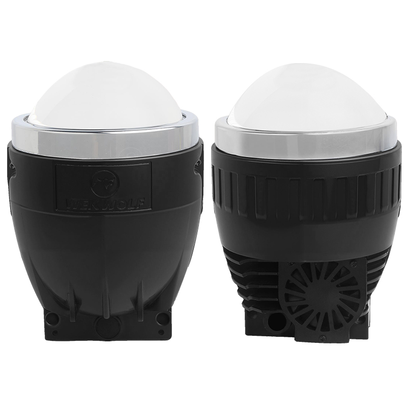 W300F Series | 3.0" Bi LED Fog Lamp Projector Lens Hi/Lo Beam Retrofit Fog Light 69W 6900LM