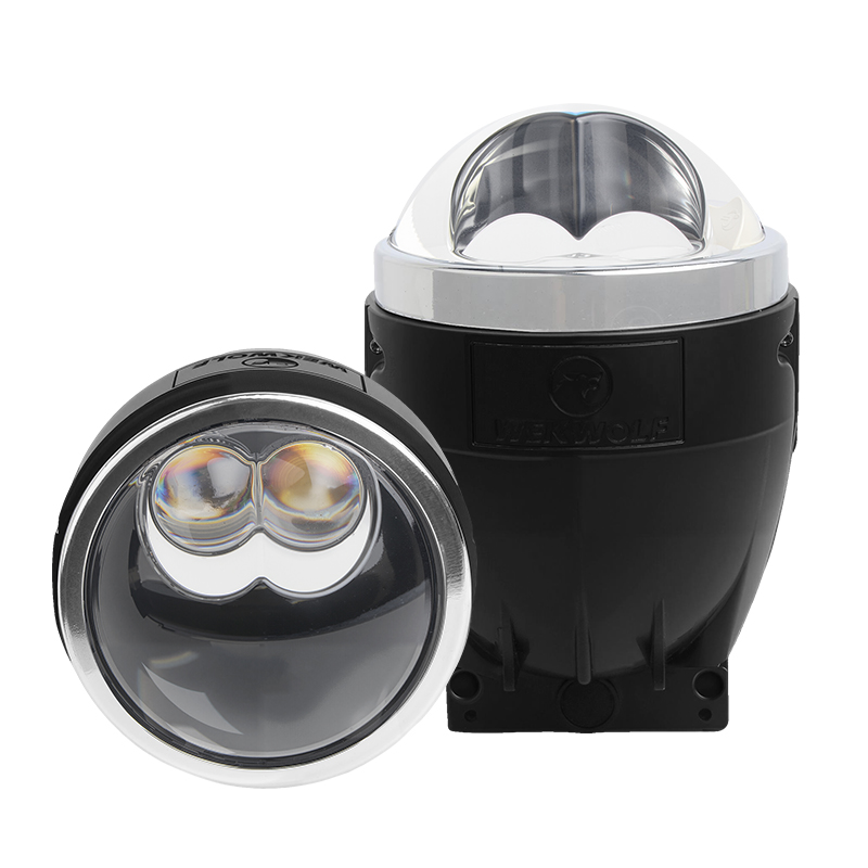 W300F Series | Wholesale 3-inch Dual Direct with Fan Dual-Beam Bi Projector Lens LED Fog Light for Car