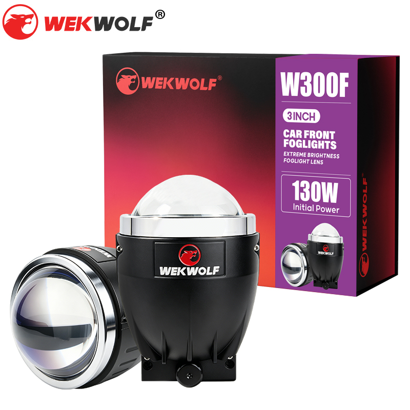 W300FS | Car LED projector fog lights Low beam 70W/60W;fan stop working power:35W High beam 80W/50W;fan stop working power:35W