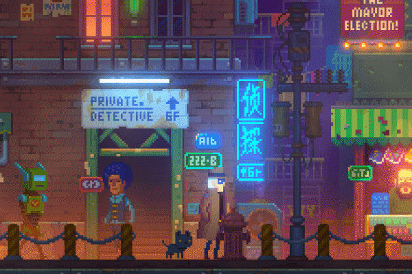 Tales of the Neon Sea Straßen