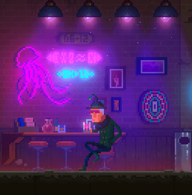 Tales of the neon sea bar