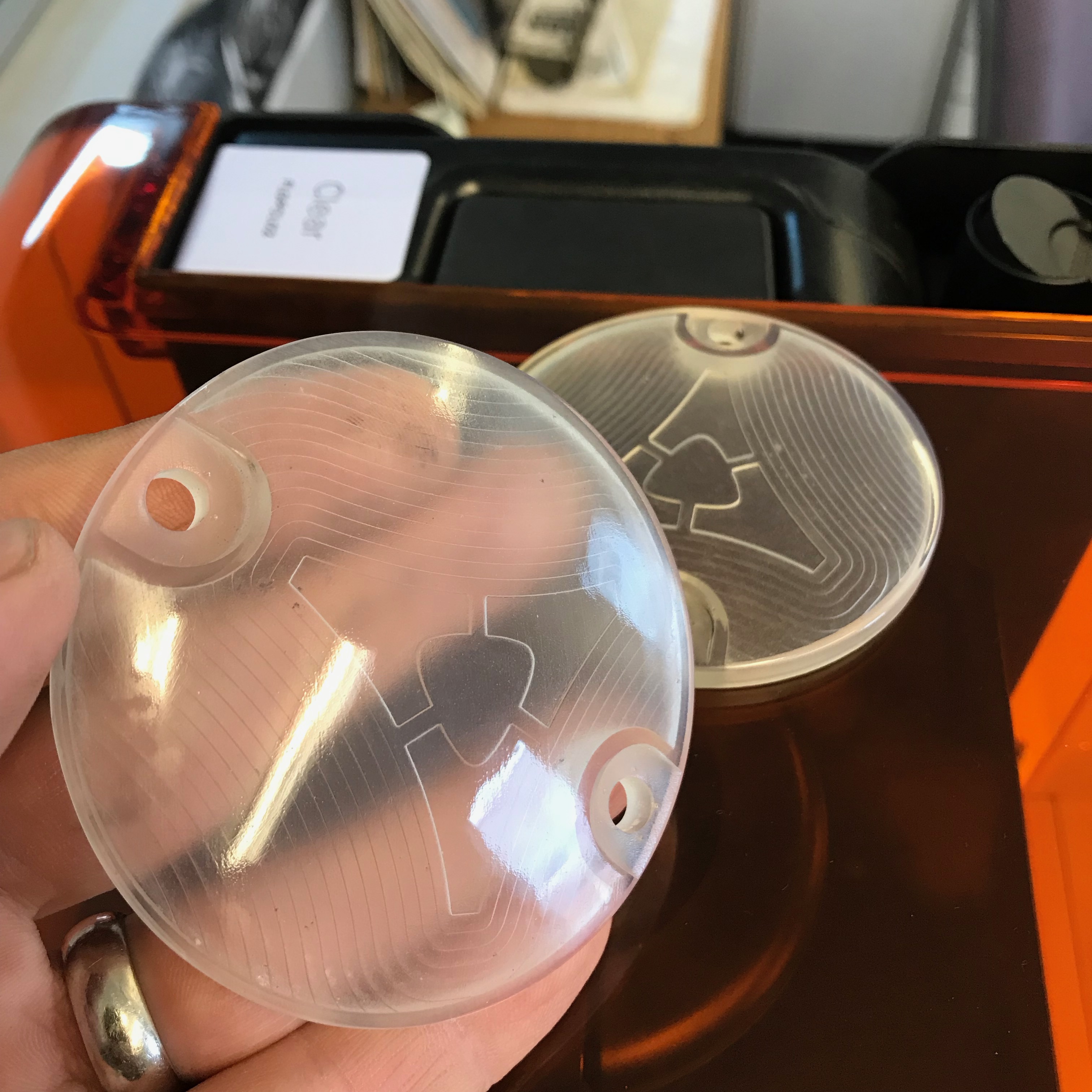 Sweptline pickup reverse lens.