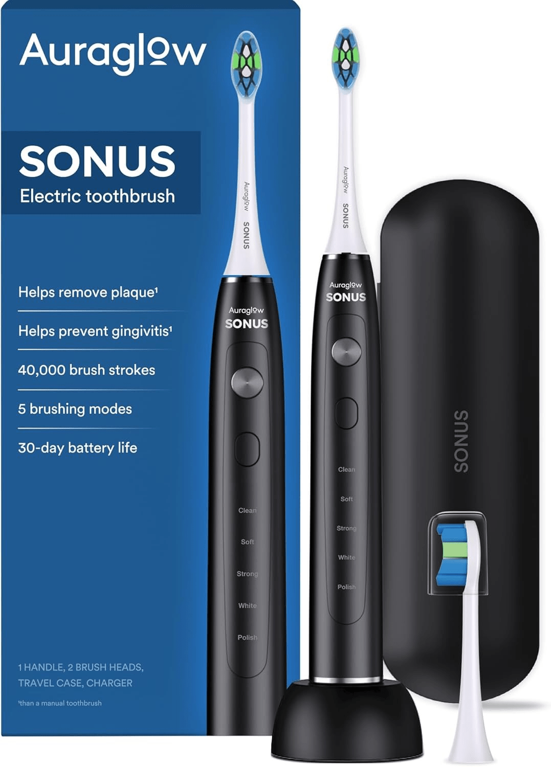 AuraGlow Electric Toothbrush