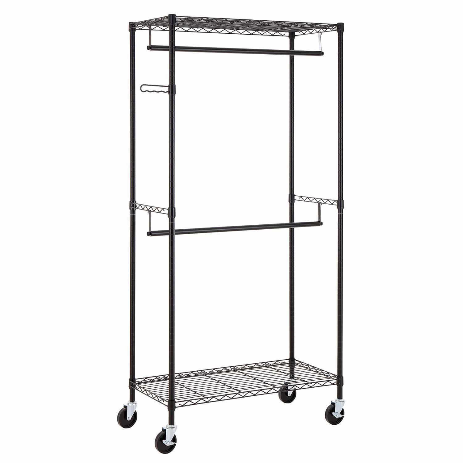 Buy raybee laundry sorter, 3 laundry basket sorter with 2 adjustable shelves and 3 compartment laundry bags, laundry hamper with shelf, laundry room organization for … 3 compartment laundry sorter hamper metal clothes hanging