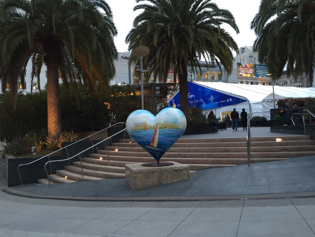 at Union Square in SF