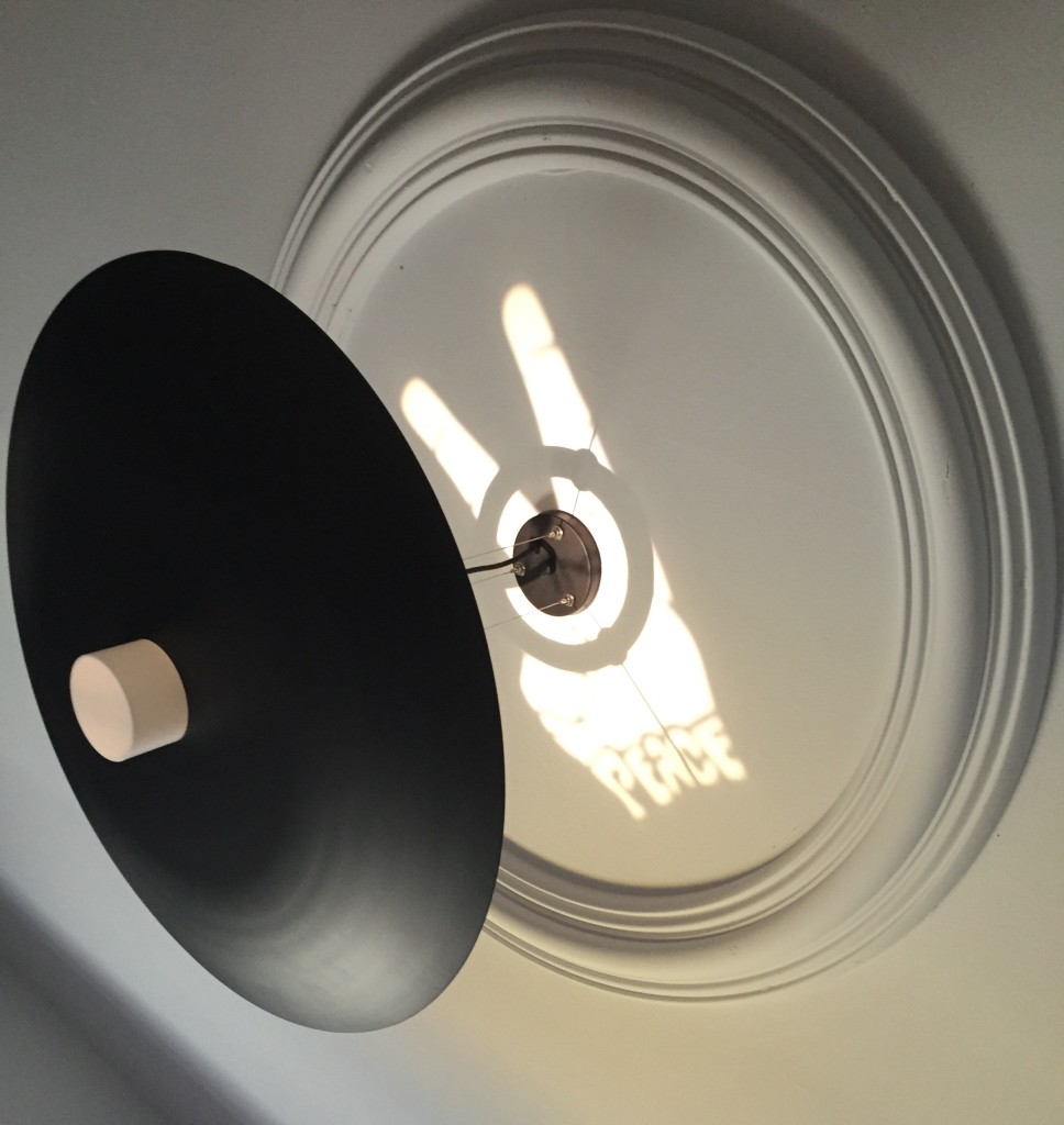 Peace - the night light in our room