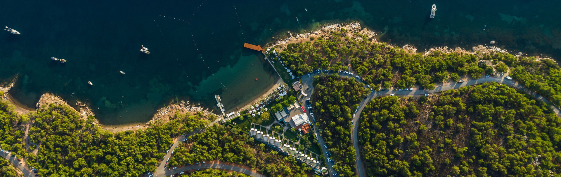 Ortunç Hotel Cunda gerçek tesis görünümü