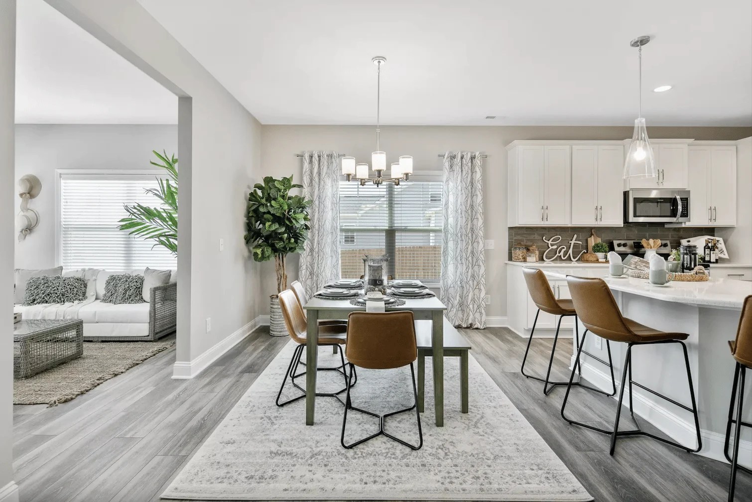 Sherwin williams agreeable grey living room paint