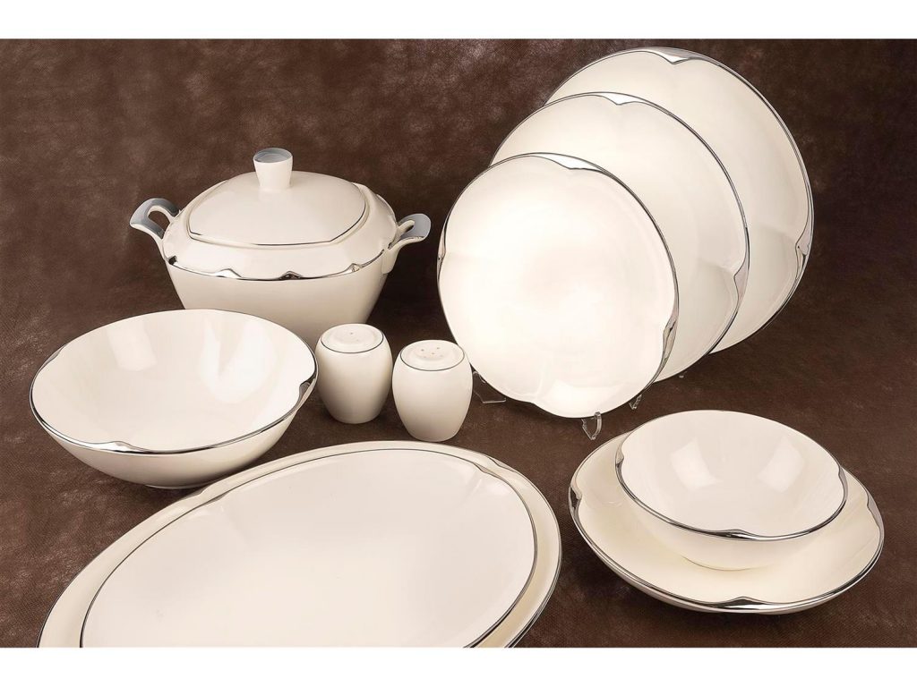 Amelie 16 Parca Yemek Takimi Beyaz Madame Coco