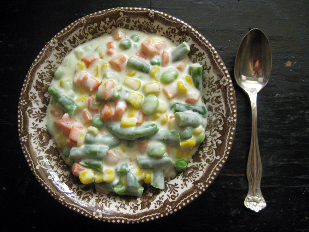 Creamy Parmesan Vegetables