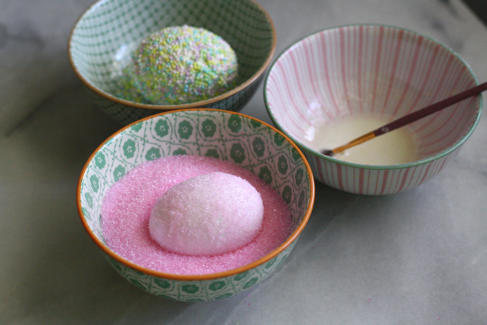Sprinkle Easter Eggs