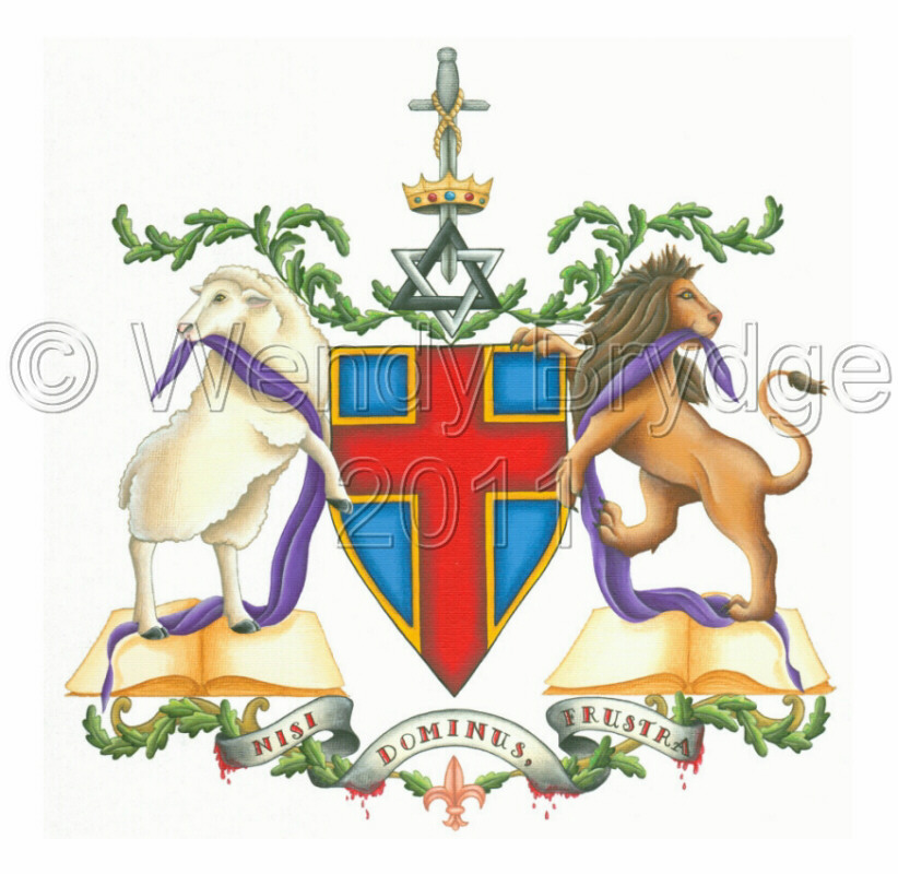 Christian Heraldic Crest