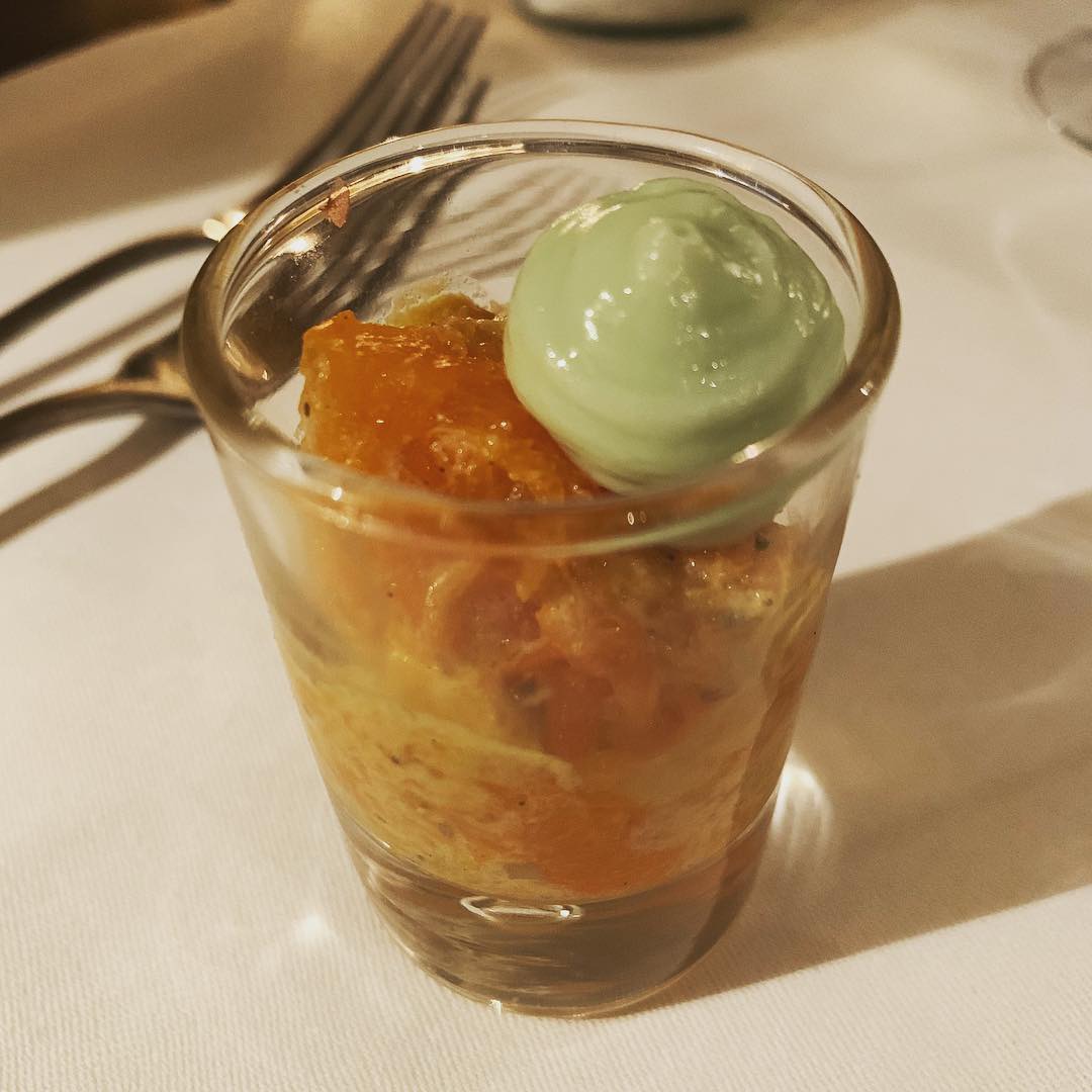 Amuse van pompoen