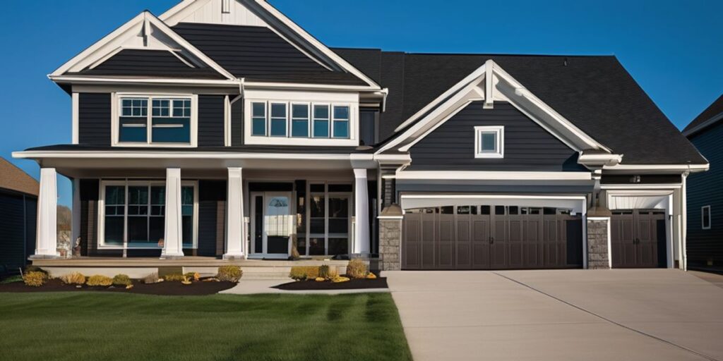 Dark vinyl siding expansion in milton