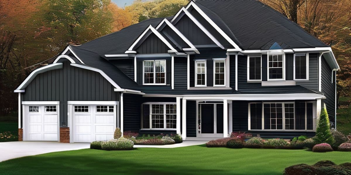 Dark vinyl siding paint costs in milton