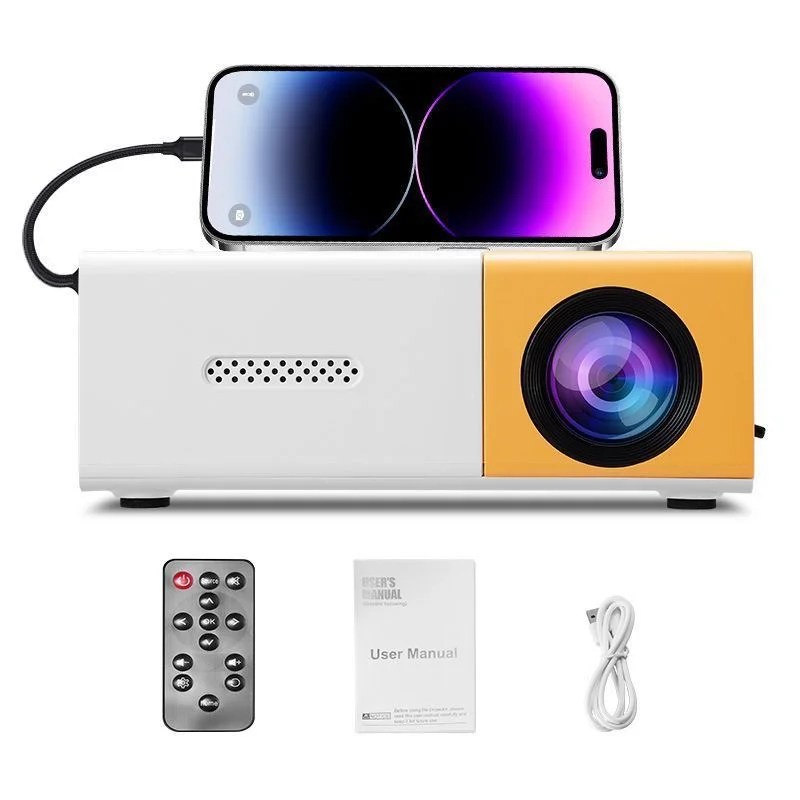 Mini Projector for Phone and More ( SHIPPING FEE NOT INCLUDED )