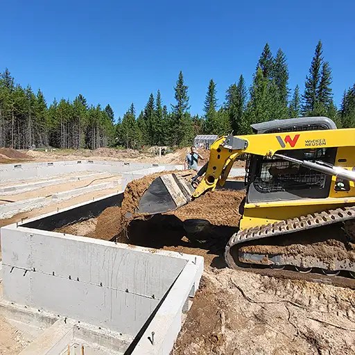 Back fill